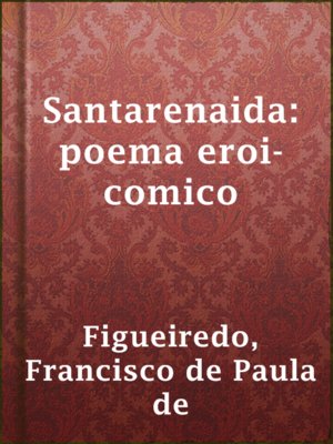 cover image of Santarenaida: poema eroi-comico